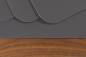 Preview: Tischset Purosens Silk 50x35 Dunkelgrau
