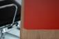Preview: Schreibtischmatte Purosens Silk 60x120 Rot