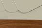 Preview: Tischset Purosens Stijl 50x35 Soft Pistachio