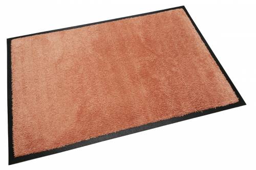 Schmutzfangmatte Design 60 x 85 cm, Kupfer, leistungsstarke, antistatische & maschinenwaschbare (60°C) Fußmatte