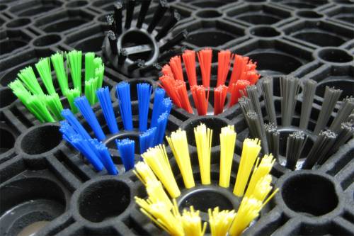 Preview: Zubehör für Eazycare Scrub, Rundbürsten, Blau (VE=10 Stk.)