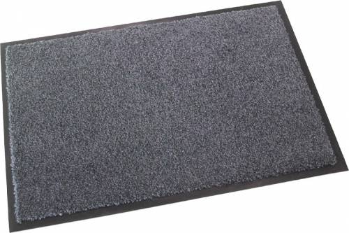 Schmutzfangmatte EasyCare 90 x 150 cm, Grau, waschbare Fußmatte für private und gewerbliche Einsatzbereiche
