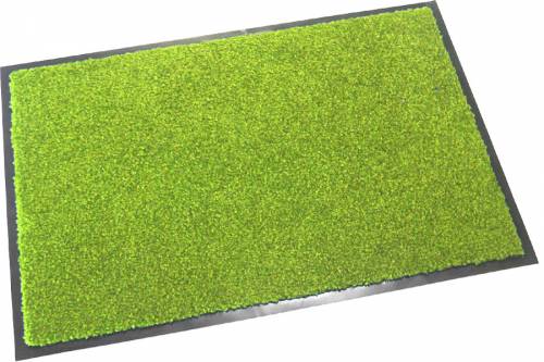 Schmutzfangmatte EasyCare 60 x 90 cm, Grün, waschbare Fußmatte für private und gewerbliche Einsatzbereiche