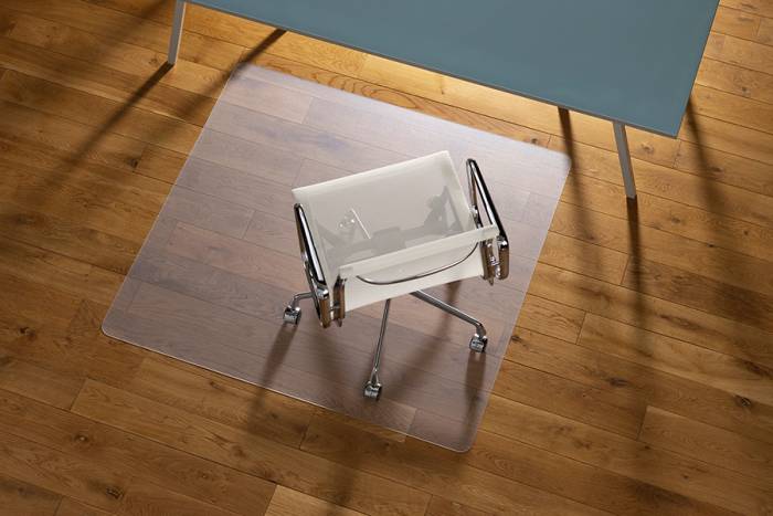 Bodenschutzmatte Ecogrip Solid 120x130 cm, mit Haftschicht