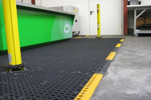 Preview: Arbeitsplatzmatte Yoga Grid