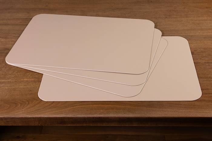 Preview: Tischset Purosens Stijl 50x35 Soft Rose