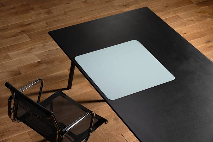Schreibtischmatte PuroSens Stijl 50x70 Soft Aqua