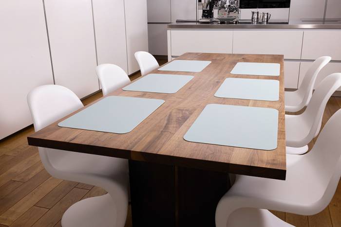 Tischset Purosens Stijl 50x35 Soft Aqua