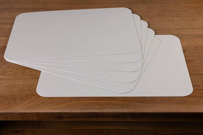 Preview: Tischset Purosens Stijl 50x35 Stone White