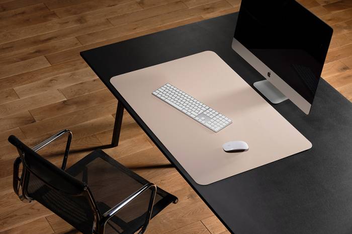 Preview: Schreibtischmatte PuroSens Stijl 60x90 Soft Rose