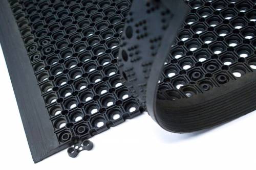 Preview: Zubehör für Eazycare Scrub, Randleisten, Schwarz, 130,5 x 10,5 cm