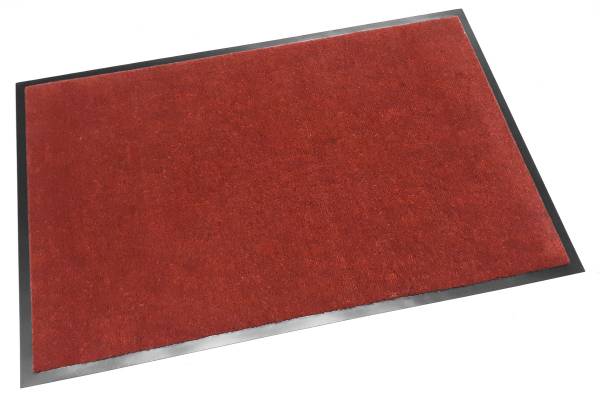 COBA Schmutzfangmatte LxB 900 x 600 mm gerippt Anti-Rutschmatte Bodenmatte Bodenschutzmatte Fußbodenmatte Fußbodenmatten grau
