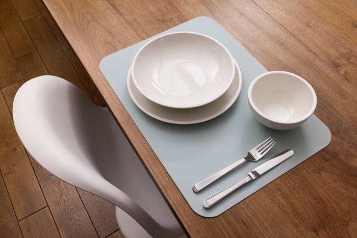 Tischset Purosens Stijl 50x35 Soft Aqua