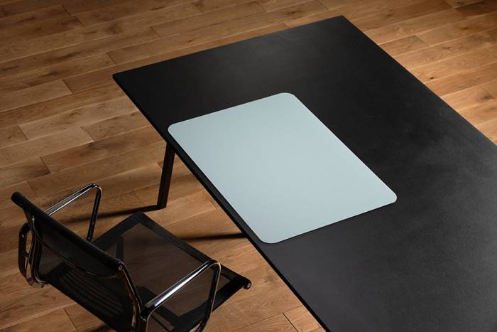 Schreibtischmatte PuroSens Stijl 50x70 Soft Aqua