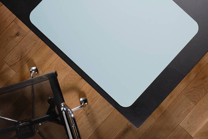 Schreibtischmatte PuroSens Stijl 50x70 Soft Aqua