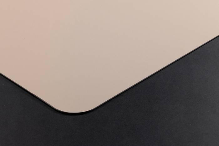 Schreibtischmatte PuroSens Stijl Soft Rose